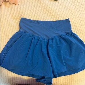 Aerie Athletic crossover Blue Shorts